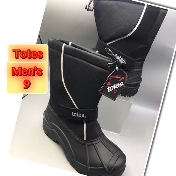 totes sydney men's waterproof winter boots
